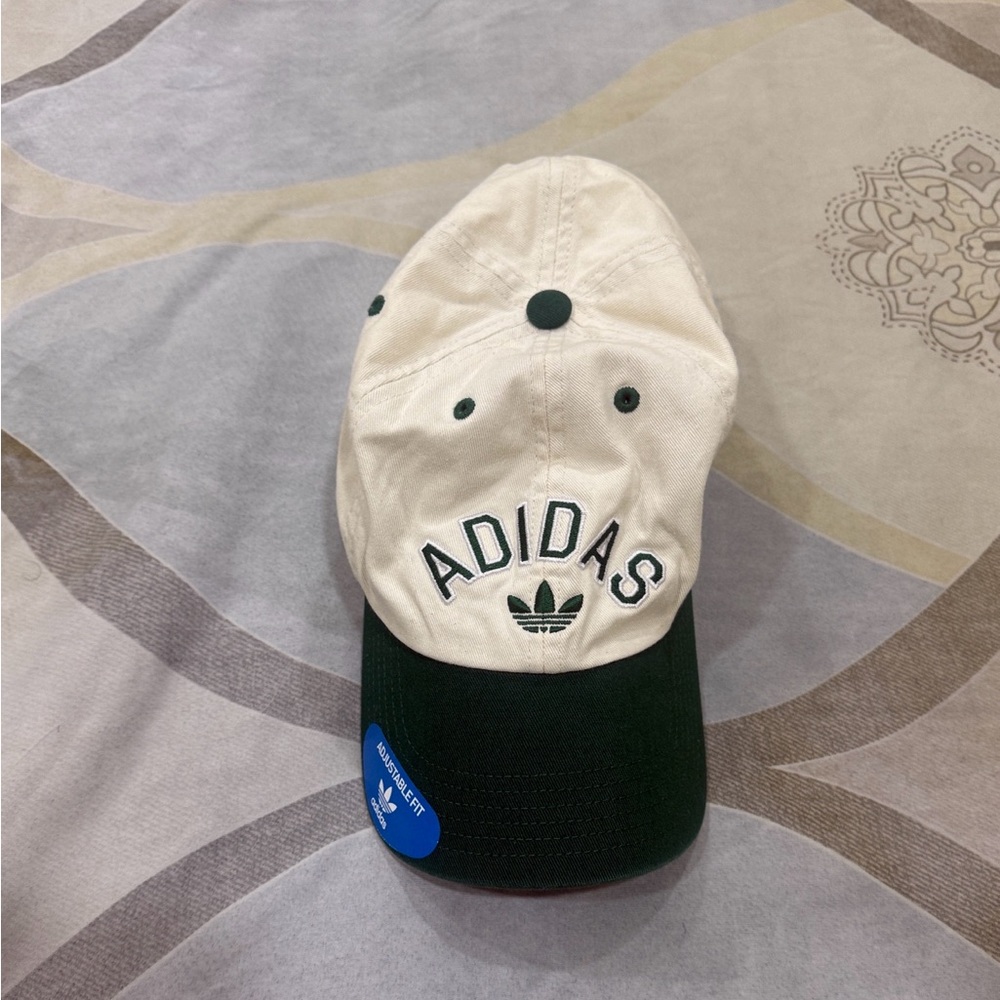 Adidas Cream and Black Baseball Cap